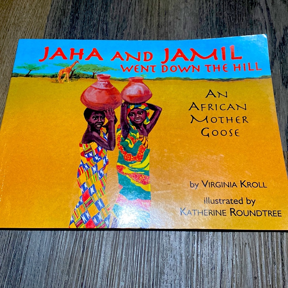 Jaha and Jamil went down the hill Book by Virginia Kroll, Great condition